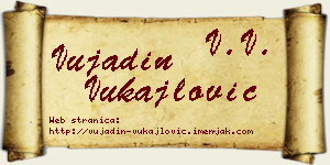 Vujadin Vukajlović vizit kartica